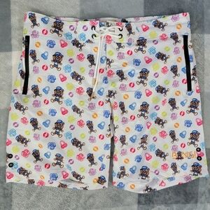 BANG! Miami Hey Mister TJ Poolside Mix Resort Swim Trunks Unworn Size Large